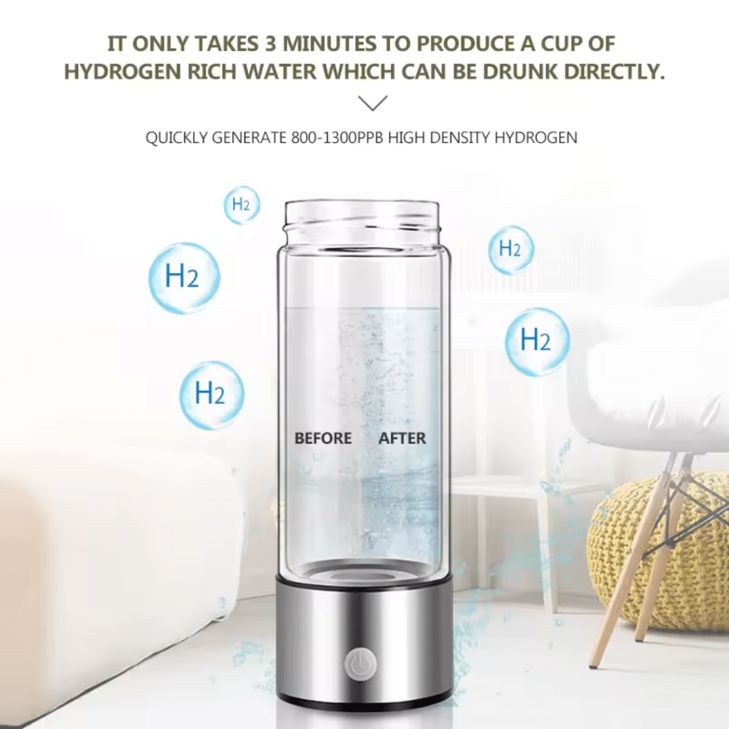 How Lifewater Hydrogen Bottle Works